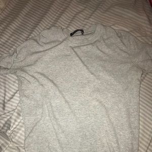 Brandy Melville semi cropped striped tee